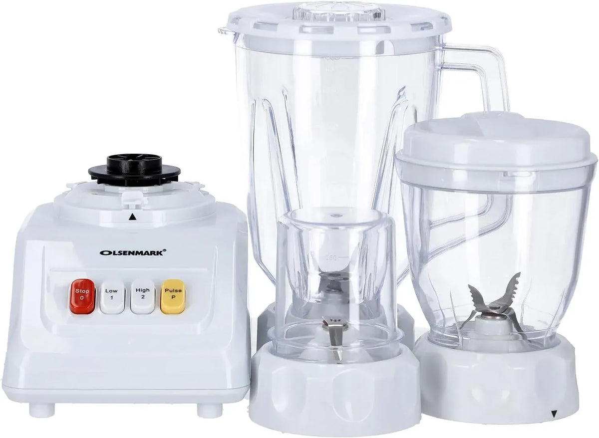 Powerful 3-in-1 Blender | Juicer, Grinder & Mixer