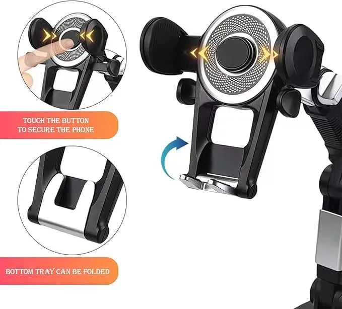 Truck Phone Holder – 360° Adjustable | Strong Grip | Universal Fit