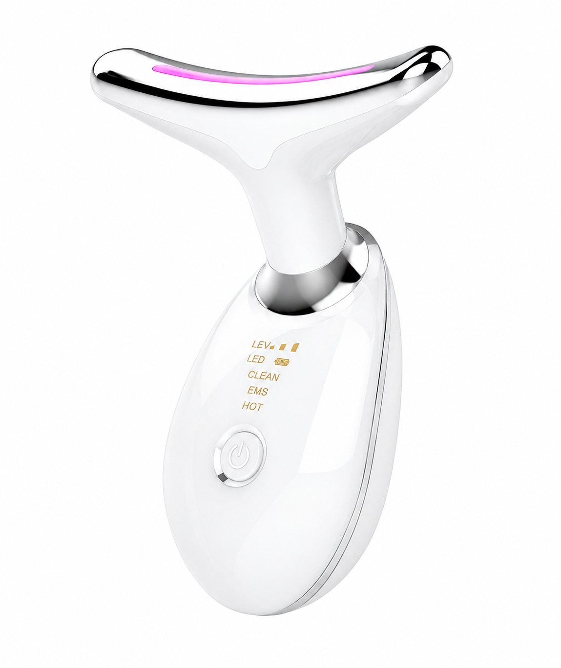 4-in-1 LED Facial & Neck Massager
