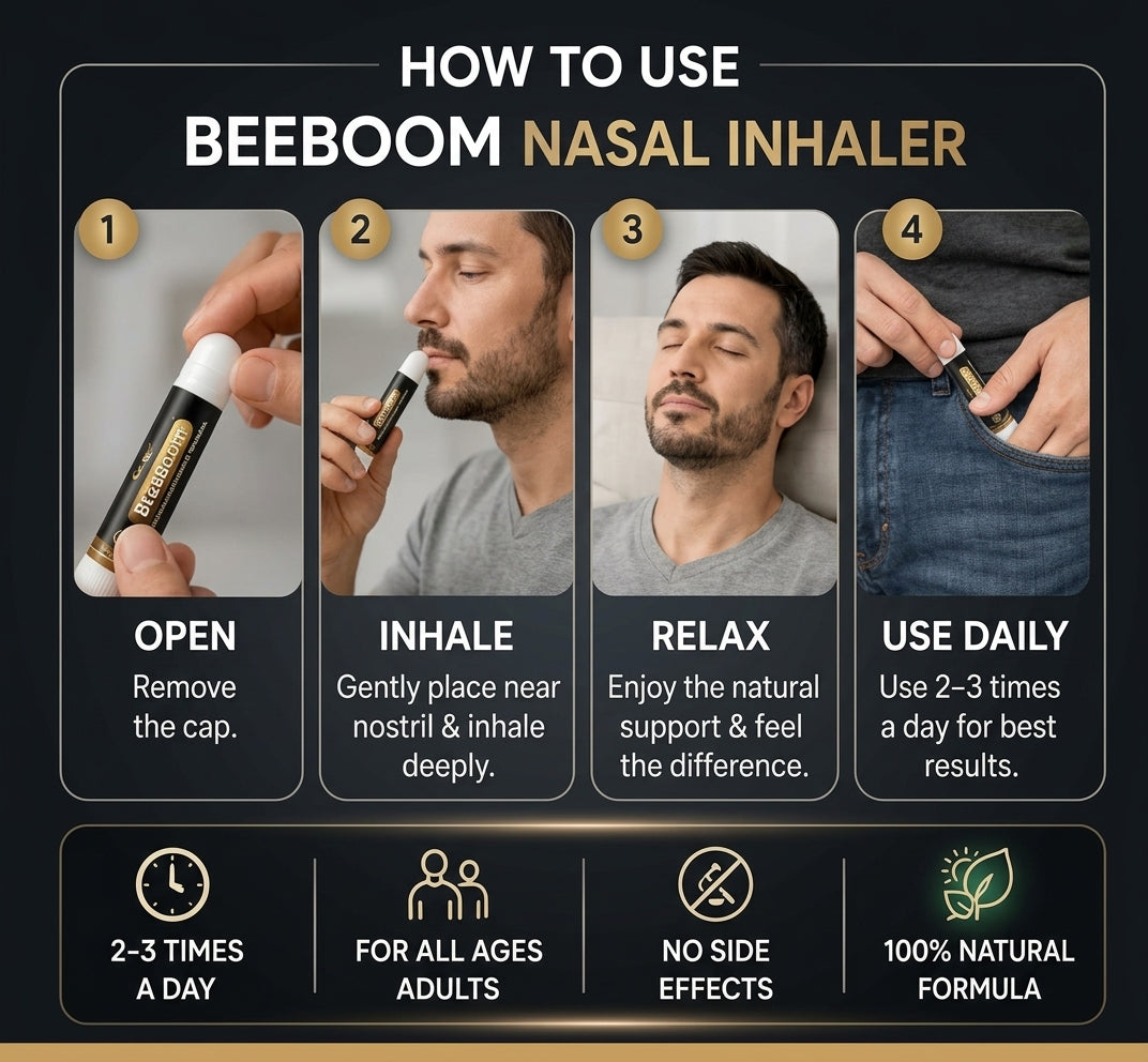 BEEVENOM NASAL INHALER PROSTATE WELLNESS