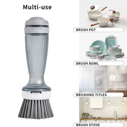 Soap Dispensing Kitchen Scrub Brush