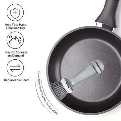 Soap Dispensing Kitchen Scrub Brush