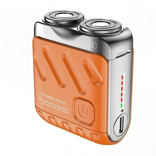 Compact Travel Electric Razor – Waterproof & Fast Charging