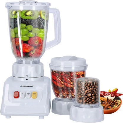 Powerful 3-in-1 Blender | Juicer, Grinder & Mixer