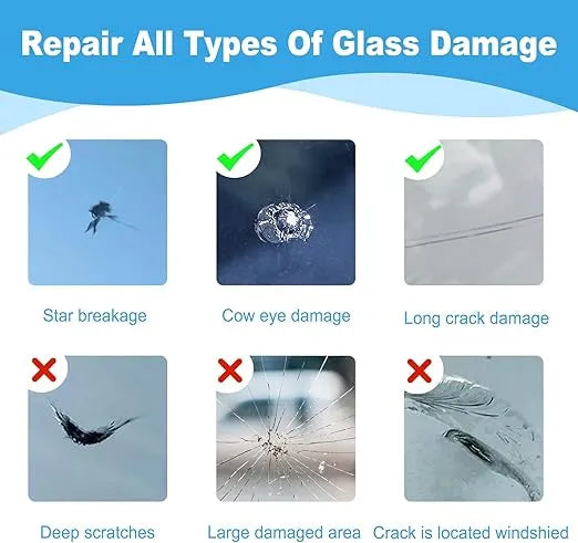 DIY Windshield Crack & Chip Repair Kit