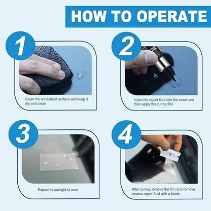 DIY Windshield Crack & Chip Repair Kit
