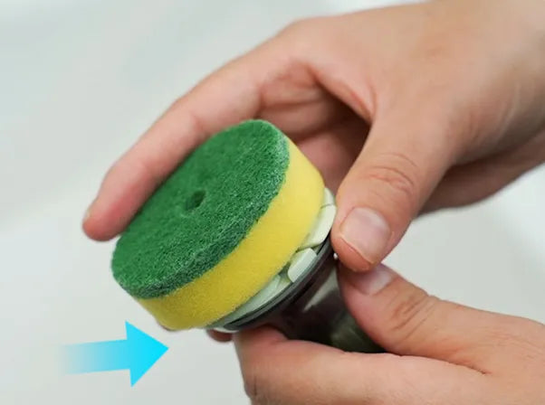 Soap Dispensing Kitchen Scrub Brush