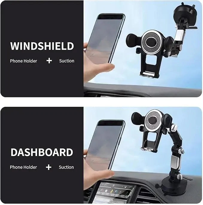 Truck Phone Holder – 360° Adjustable | Strong Grip | Universal Fit