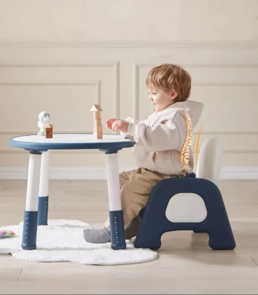 Kids Table & Chair Set – Ergonomic, Easy-Clean & Fun Colors!