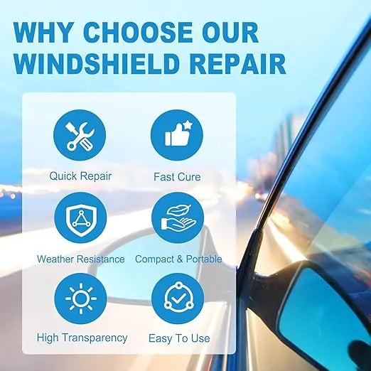 DIY Windshield Crack & Chip Repair Kit