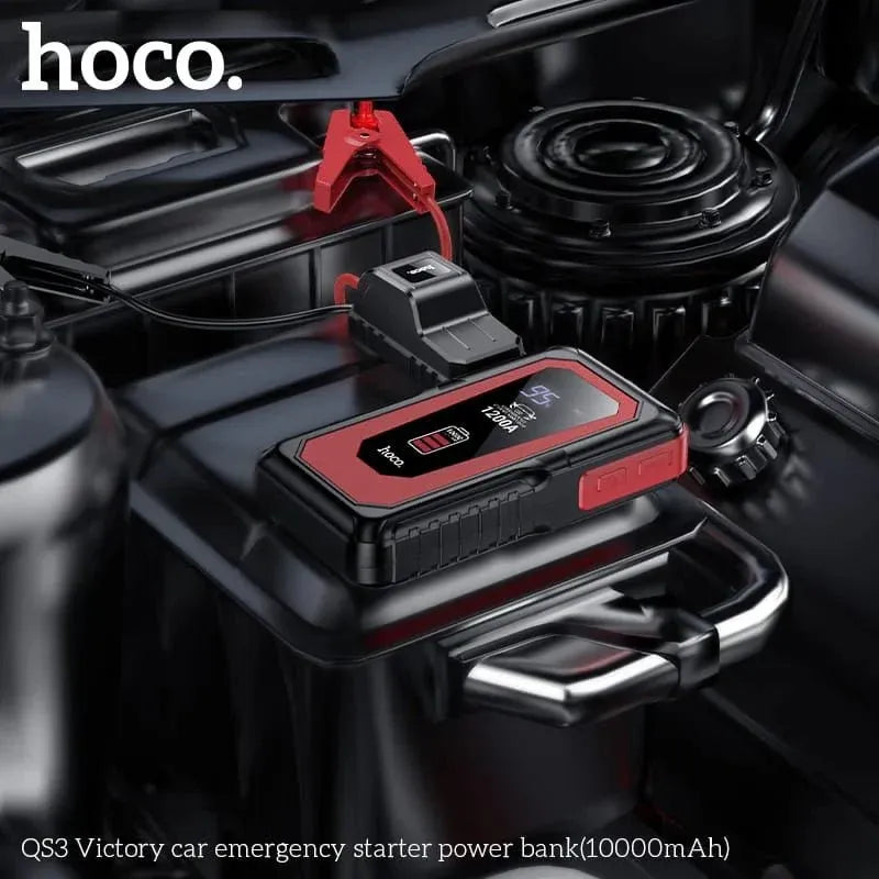 Hoco 10,000mAh Emergency Car Jump Starter & Power Bank (QS3)