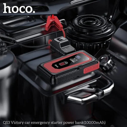 Hoco 10,000mAh Emergency Car Jump Starter & Power Bank (QS3)