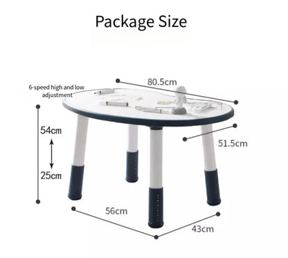 Kids Table & Chair Set – Ergonomic, Easy-Clean & Fun Colors!