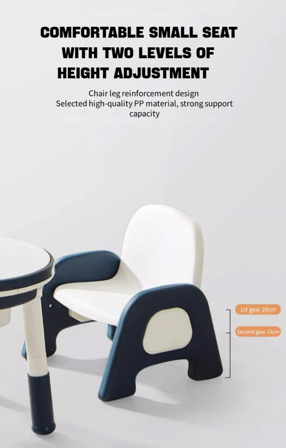 Kids Table & Chair Set – Ergonomic, Easy-Clean & Fun Colors!