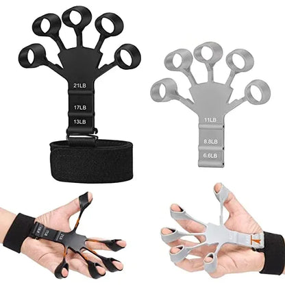 💪 Metal-Hook Grip Strength Trainer – Adjustable Hand Exerciser for Power & Endurance