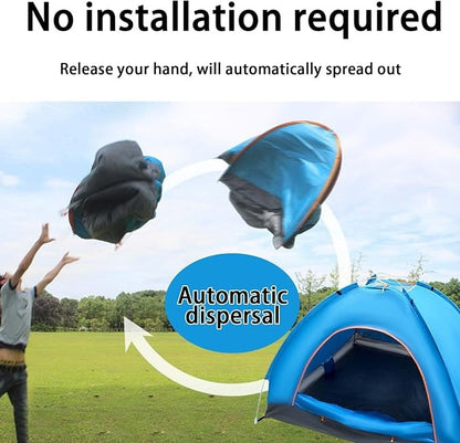 2–3 Person Automatic Pop-Up Trail Dome Tent