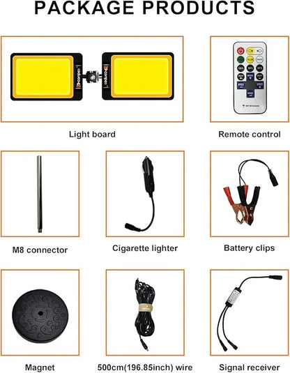 Condex 20,000 Lumens Magnetic Outdoor LED Work Light