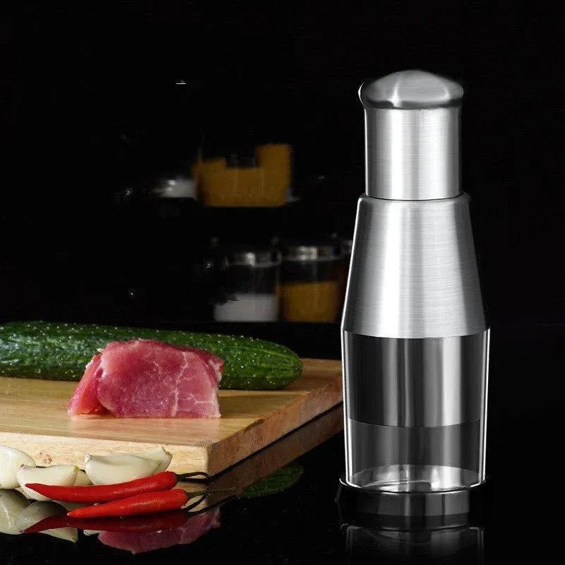 Stainless Steel Manual Vegetable & Garlic Chopper