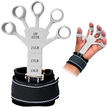 💪 Metal-Hook Grip Strength Trainer – Adjustable Hand Exerciser for Power & Endurance