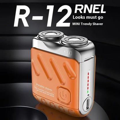 Compact Travel Electric Razor – Waterproof & Fast Charging