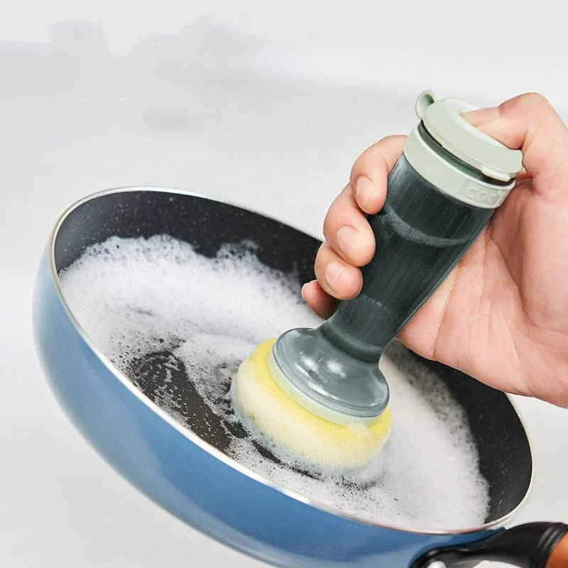 Soap Dispensing Kitchen Scrub Brush