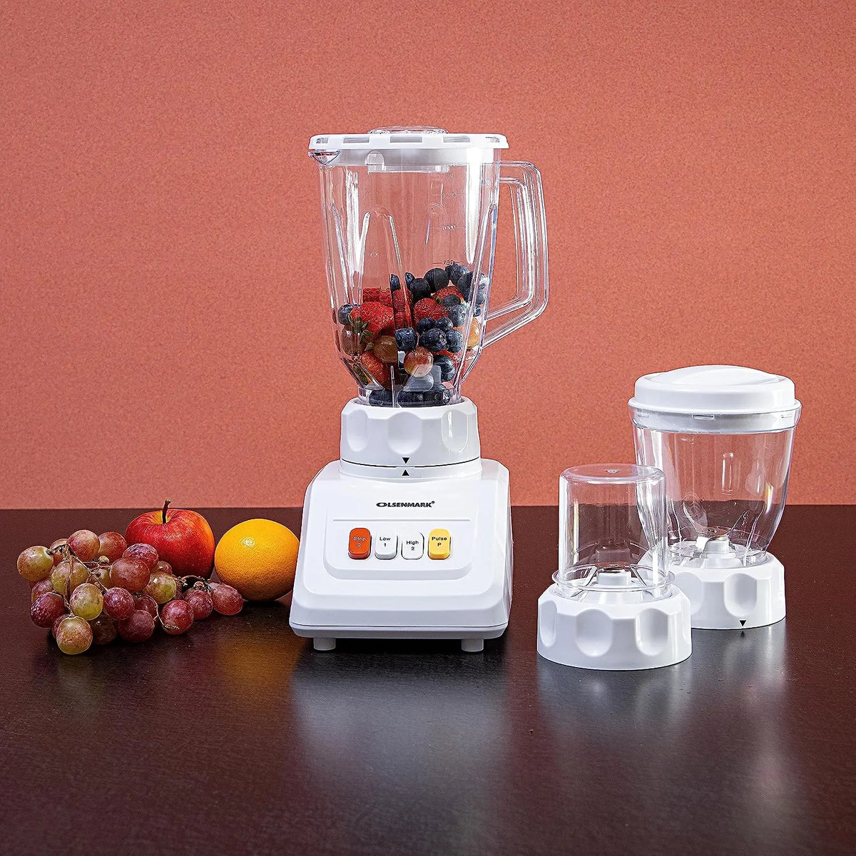 Powerful 3-in-1 Blender | Juicer, Grinder & Mixer