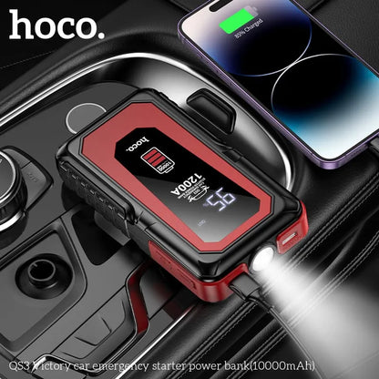 Hoco 10,000mAh Emergency Car Jump Starter & Power Bank (QS3)